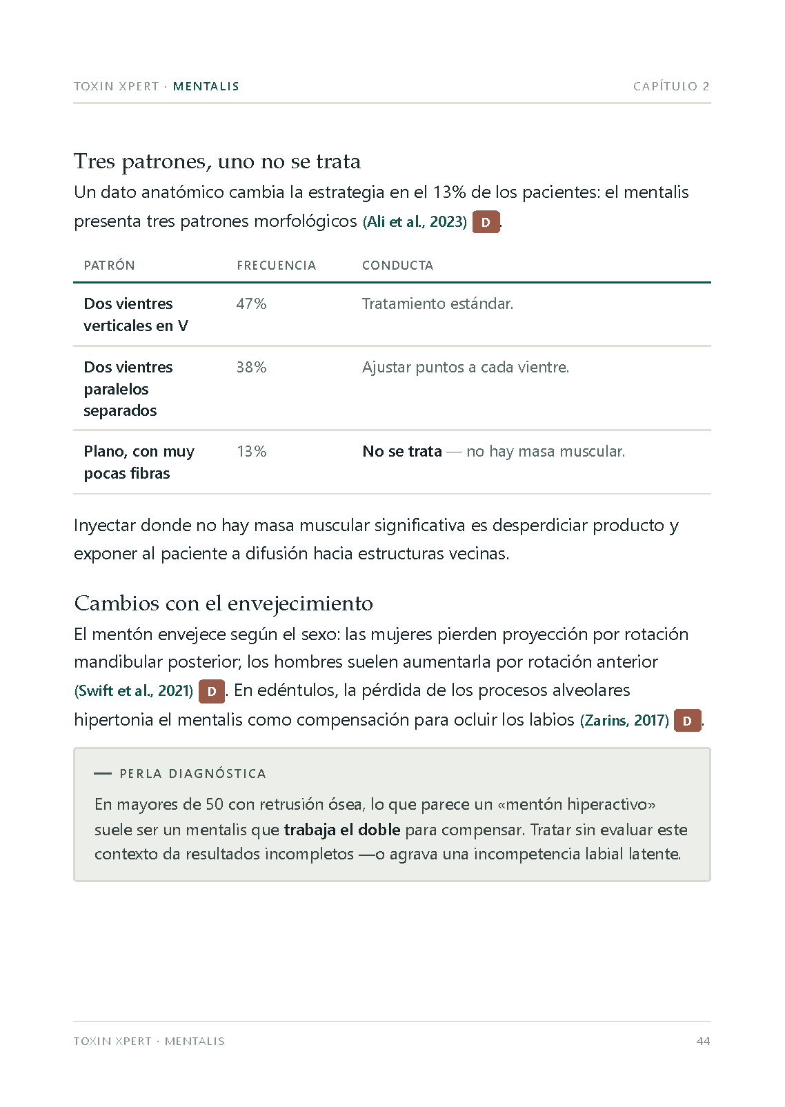 Página 44 del manual Toxin Xpert